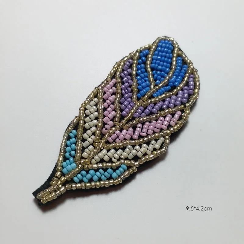 1 шт. сделай сам ручная работа горный хрусталь вышивка вышитый цветок лист