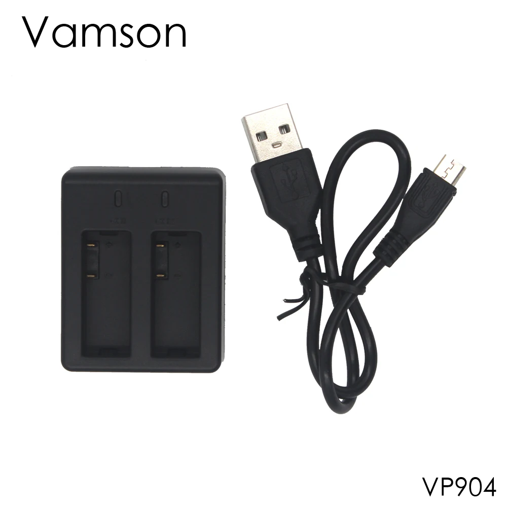 

Зарядное устройство Vamson для спортивных экшн-камер SJ5000/400 VP904