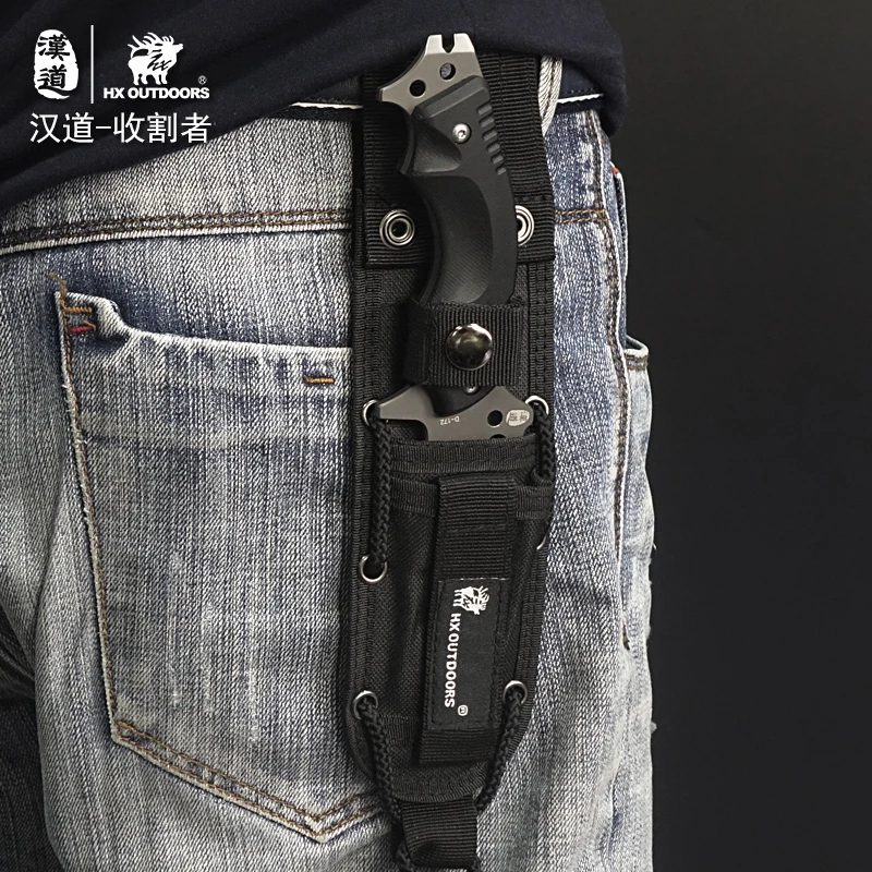 HX OUTDOORS knife new model Portable Tactical army Survival Gear 2017 good outdoor tools high hardness hunting | Инструменты