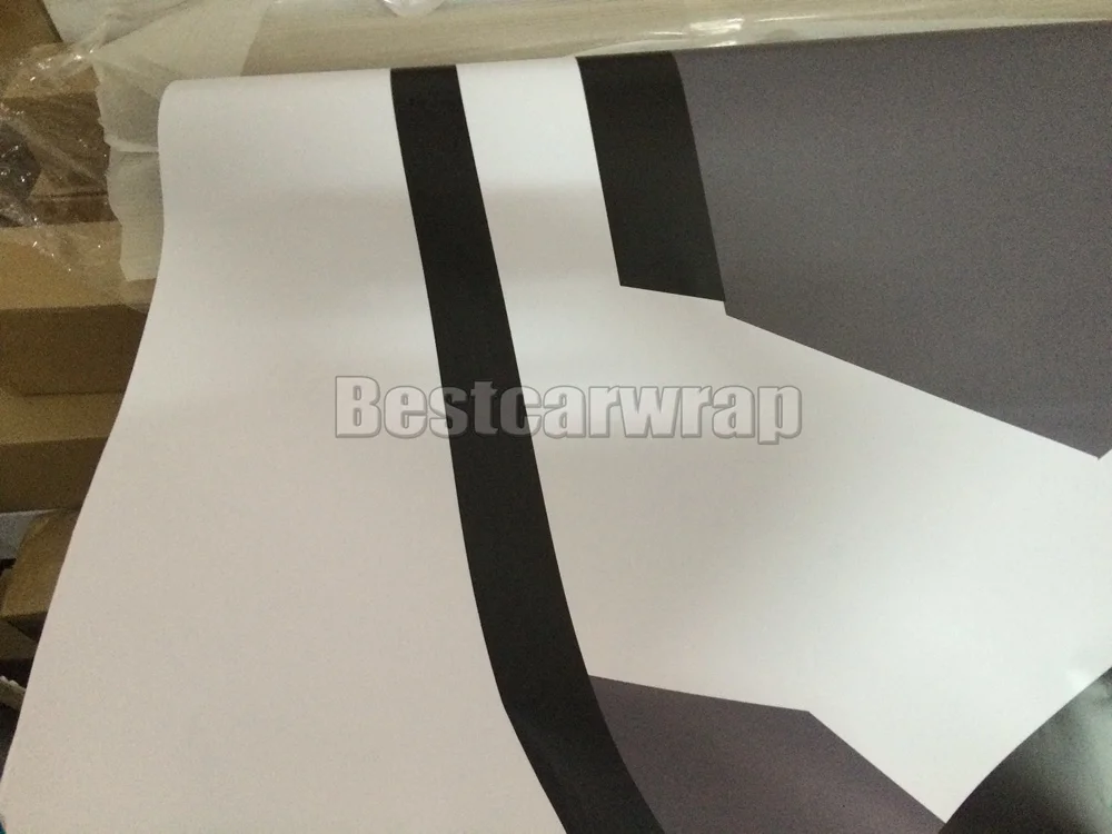 Виниловая камуфляжная пленка для автомобиля большие пиксели черная белая серая