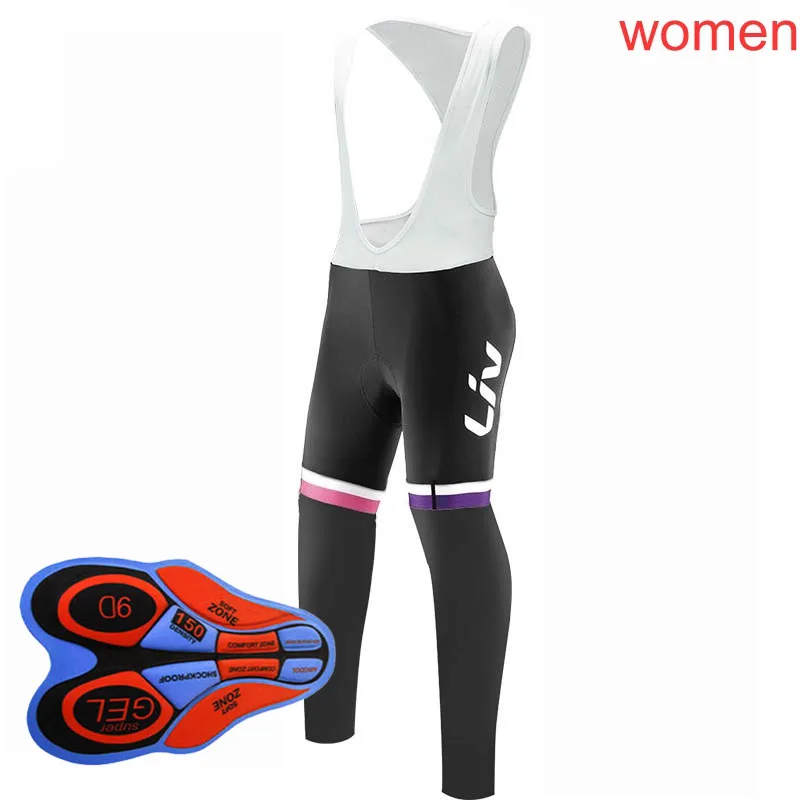 only bib pants 18 Ropa Ciclismo Mujer, комплект из Джерси для велоспорта,, женская одежда для горного велосипеда, одежда с длинным рукавом, дышащая, для горного велосипеда, спортивная одежда Y032602 - Цвет: only bib pants 18