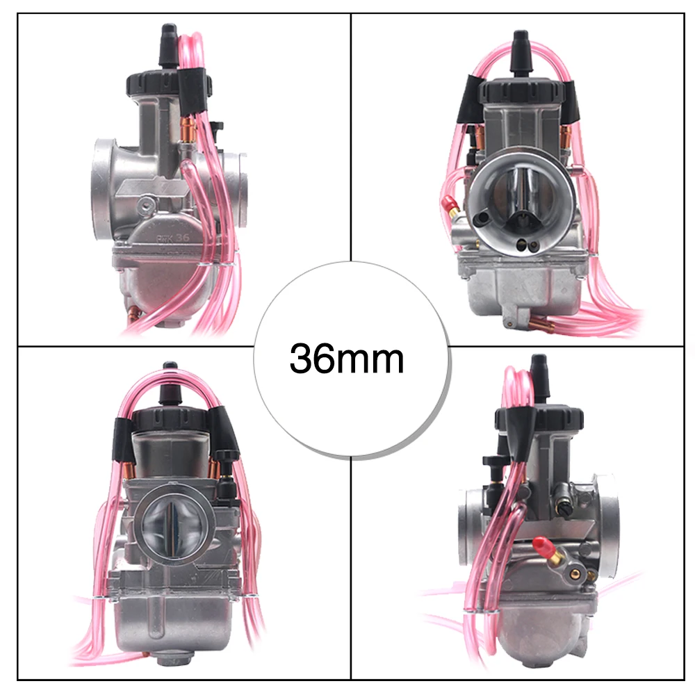 Alconstar 33 34 35 36 38 40 42 мм Пневматический мотоцикл Keihin PWK КАРБЮРАТОР 2T/4T ATV UTV Cafe Racer XJR400