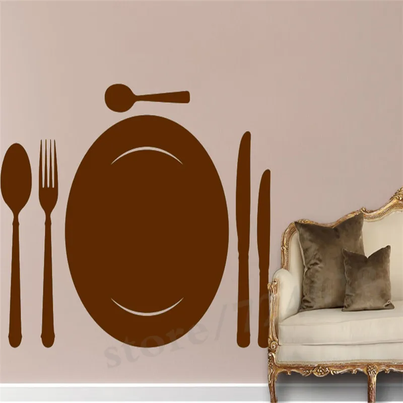 Кухонные настенные наклейки виниловые для посуды | Дом и сад