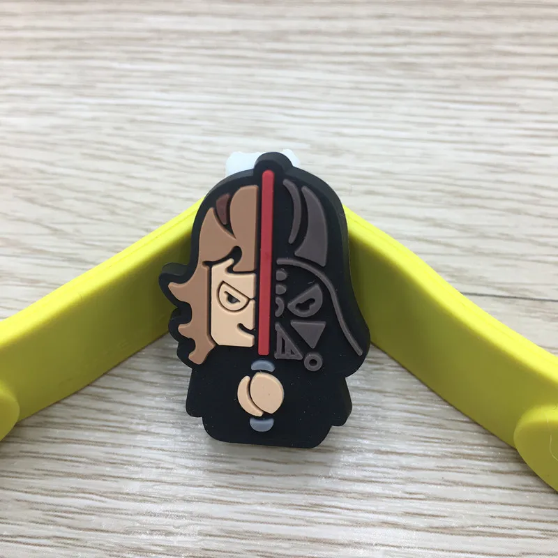 style 10 Мультфильм USB кабель протектор управление Органайзер линии передачи данных клип протектор де Кабо сматывание кабеля для iPhone samsung huawei Xiaomi - Цвет: style 10