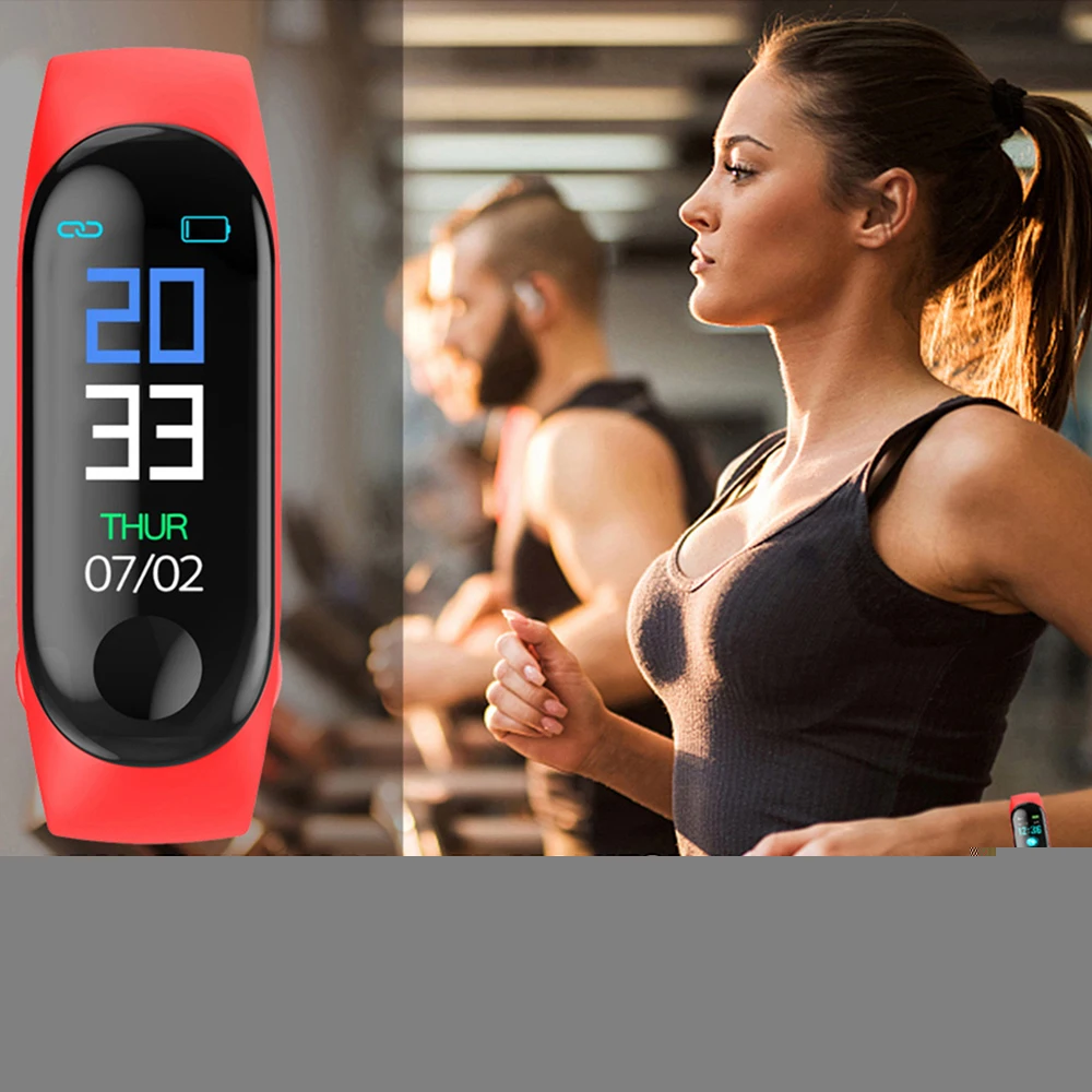 M3 Plus Смарт Bluetooth часы пульсометр кровяное давление здоровье водонепроницаемые часы M3 Pro Браслет фитнес-трекер часы