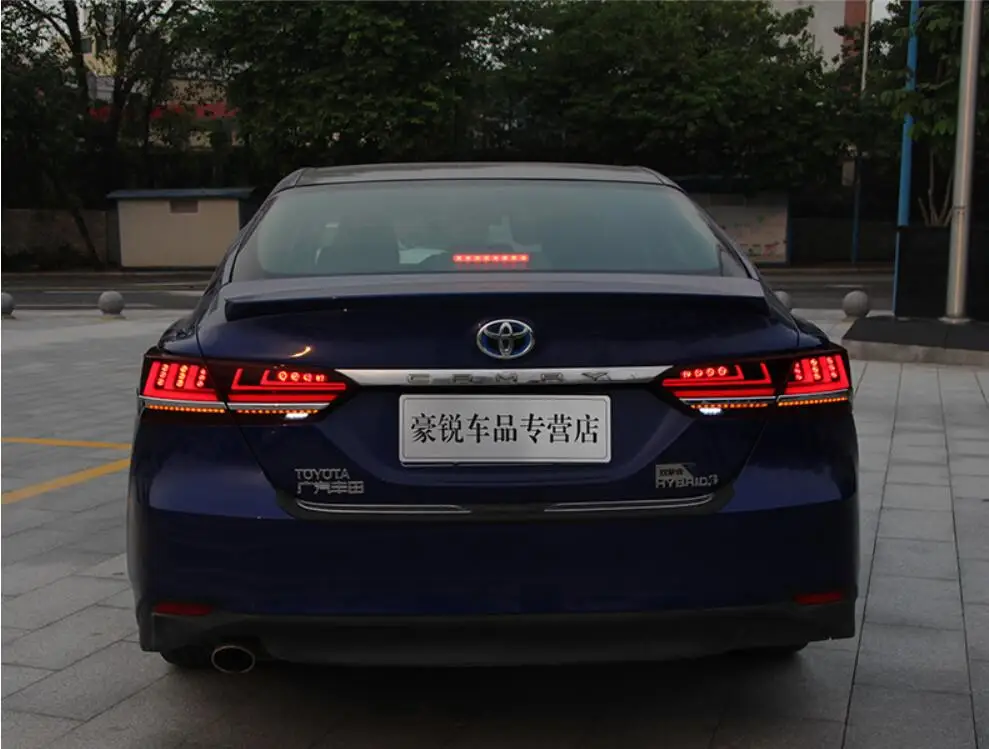 Динамический движущийся,~ Camry задний фонарь, светодиодный, Camry задние лампы, автомобильные аксессуары, Camry противотуманная фара; Corolla, фара Camry