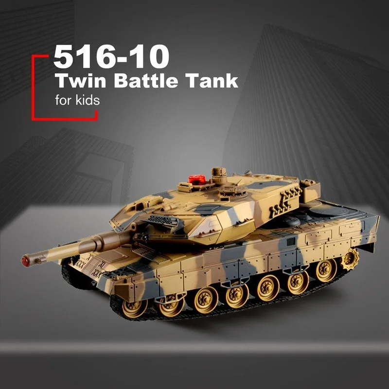 1/24 RC Танк ИК-пульт дистанционного управления игрушки Моделирование инфракрасный