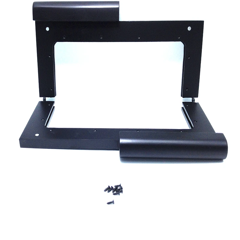 

12.5" x 5 inches Black Wooden Purse Frame