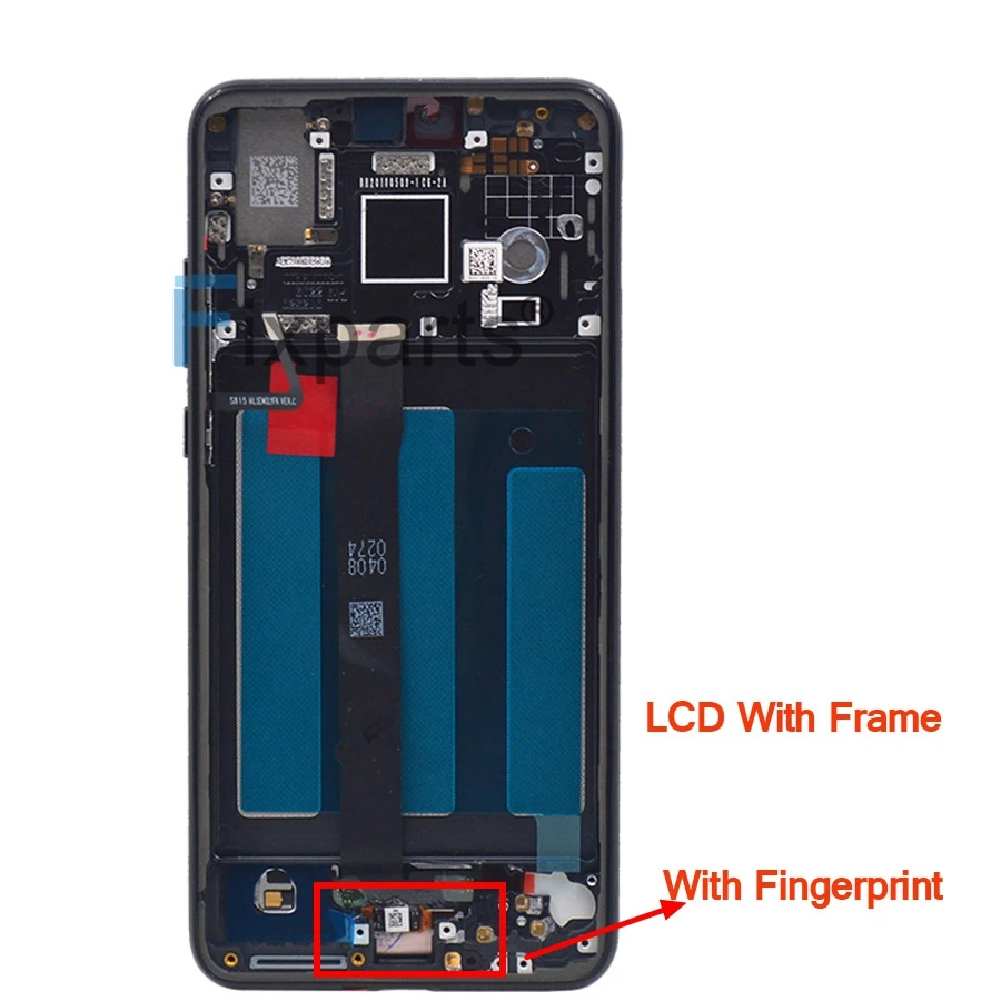 5," huawei P20 lcd дисплей кодирующий преобразователь сенсорного экрана в сборе с заменой отпечатков пальцев huawei P20 lcd huawei EML-AL00 lcd