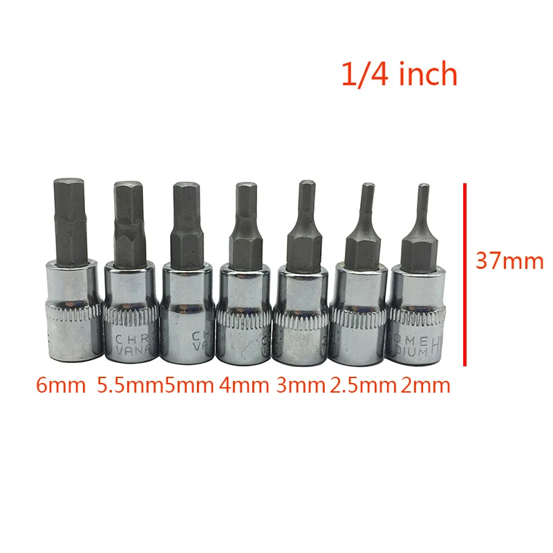 Mainpoint 13pc Allen Ключ трещетка Wrench 1/4 &quot3/8&quot 1/2 &quotDrive хромованадиевые зеркальные