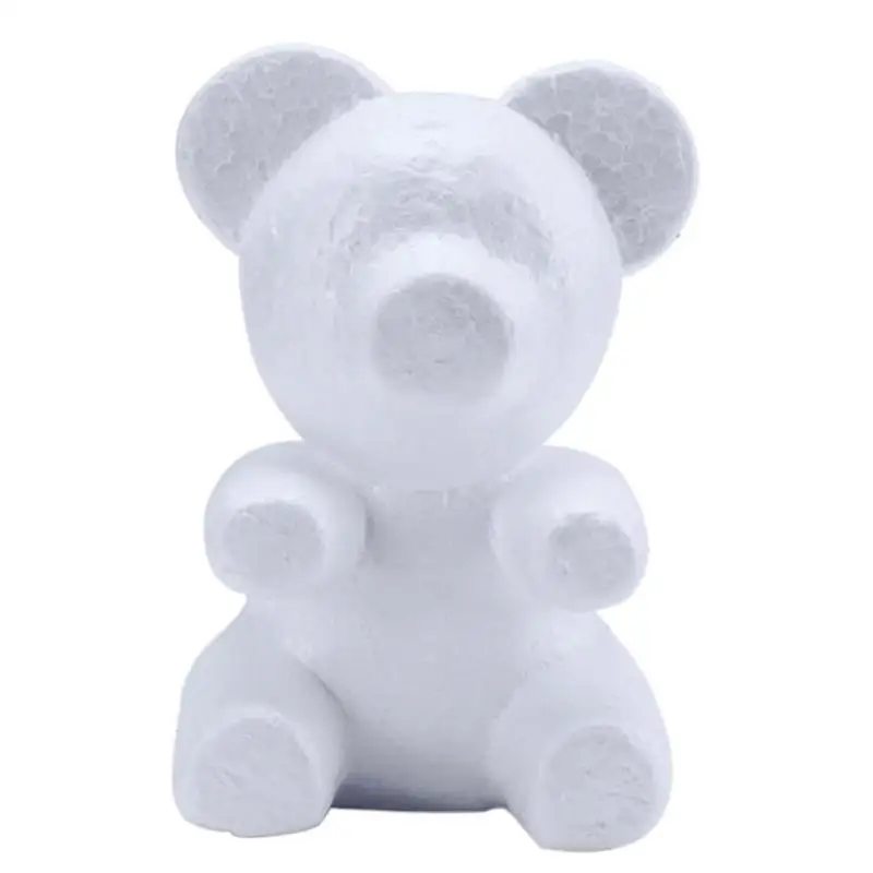 35cm Bear 500 шт./компл. 3,5 см пены ручной работы цветок DIY ручной работы игрушки подарок розы "медведь", "цветы", аксессуары в виде мишки для Свадебная вечеринка подарок - Цвет: 35cm Bear