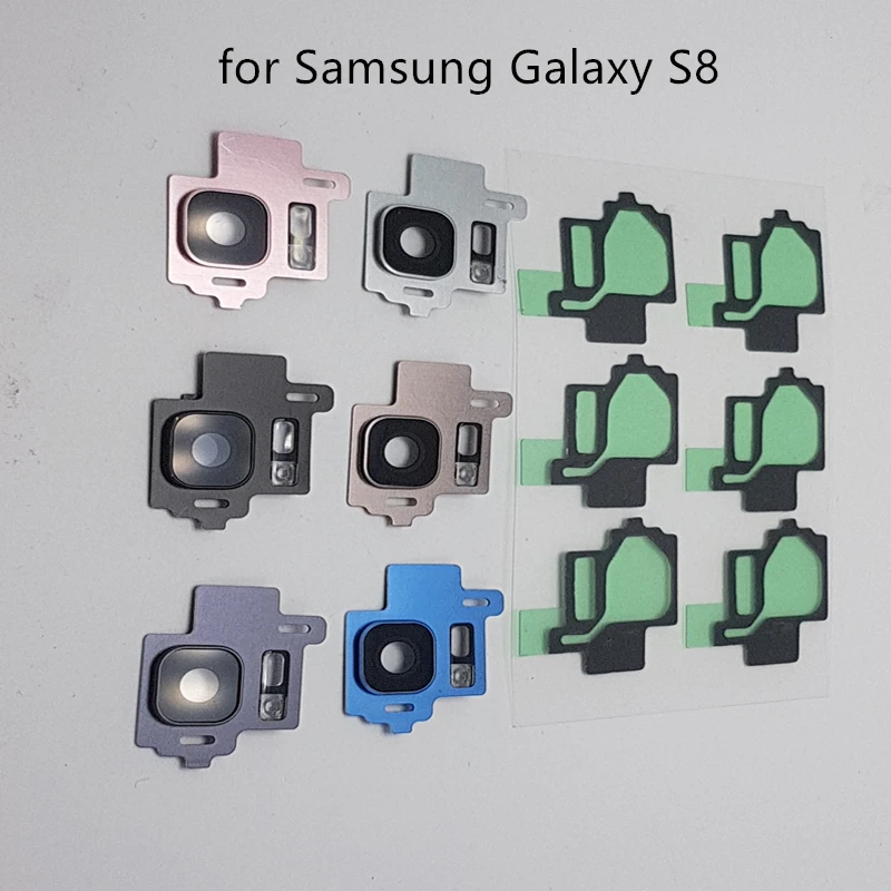 Для Samsung Galaxy S8/S8 Plus G950 G955 задняя камера стеклянная крышка объектива с держателем