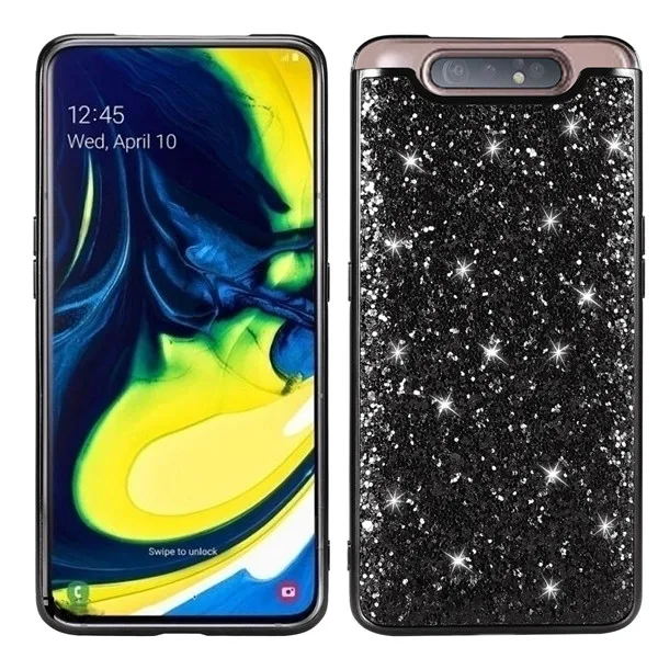 3 Чехол для samsung Galaxy A80 чехол A80 с сияющими блестками и пайетками для samsung A10 A20 A30 A40 A50 A60 A70 M10 M20 note 8, 9, 10 - Цвет: 3