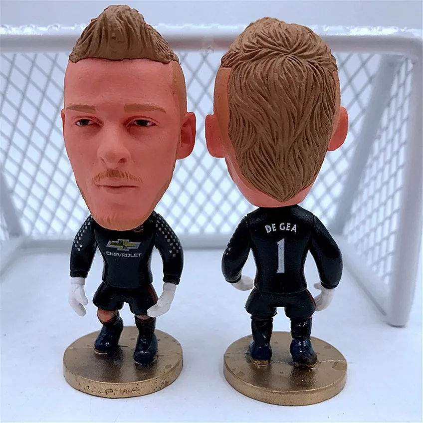 R Soccerwe, Футбольная звезда, куклы JUV 7, Криштиано Роналду,, сезонная статуэтка, сувенирный подарок, черно-белый комплект,, лидер продаж - Цвет: R