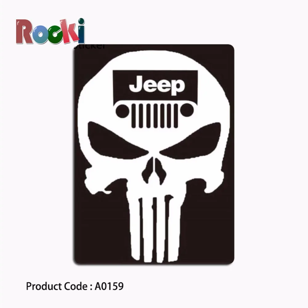 A0159 Stickers jeep Shantou ghost fierce Unusual waterproof suitcase boxes laptop guitar luggage bicycle toy lovely colorful | Игрушки и