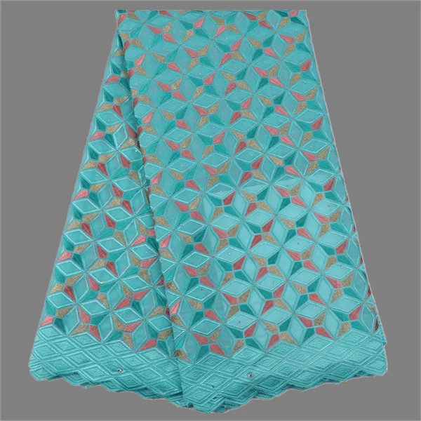 Excellent African apparel material nice wedding lace fabric 5 Yards 100% cotton Swiss voile MCL15(5yards/pc) | Дом и сад
