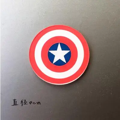 Герои Marvel Капитан Америка Бэтмен Человек-паук магнитный холодильник блокнот аксессуары магнит Мстители наклейки Супермена холодильник игрушки - Цвет: 11