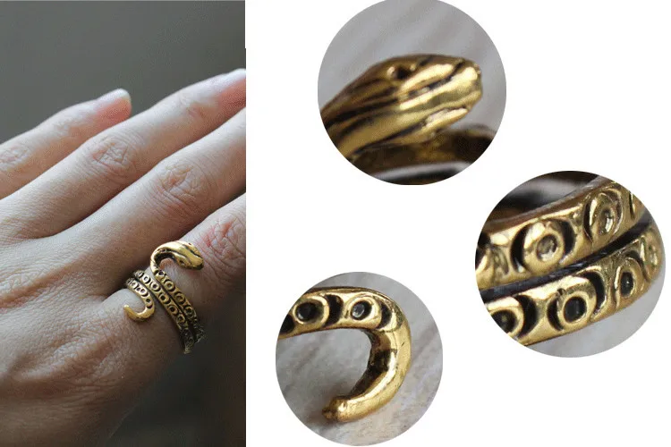 Модное кольцо в виде древней египетской змеи Фараона|snake ring|fashion ringsring fashion |