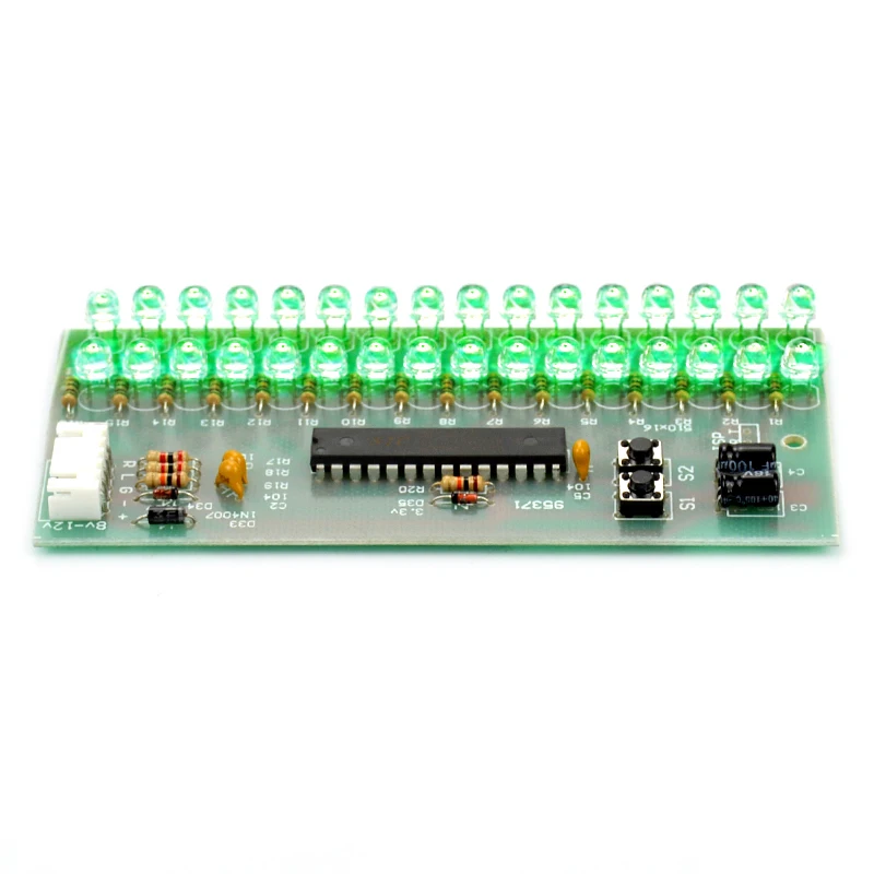 Aiyima MCU регулируемый дисплей светодио дный LED VU Meter индикатор уровня усилители