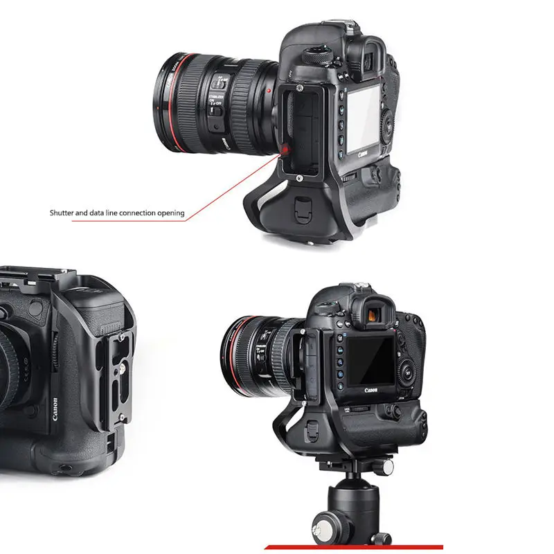 5D4 Вертикальная БЫСТРОРАЗЪЕМНАЯ l-пластина/кронштейн держатель рукоятка для Canon 5Div 5D Mark Iv Arca-Swiss Rrs