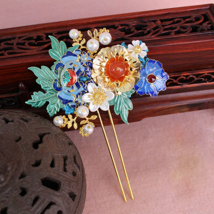 Набор аксессуаров для волос в стиле древней китайской династии Тан | Резинки