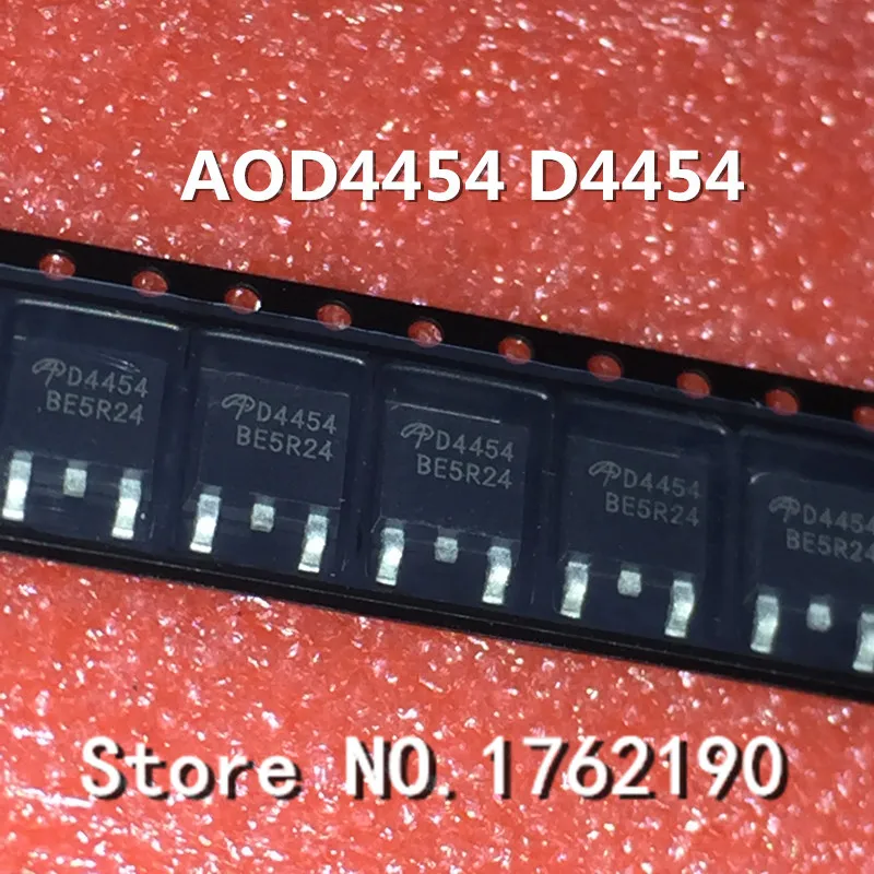 100 шт./лот D4454 AOD4454 LCD power MOS транзистор TO-252