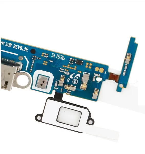 Гибкий кабель с кнопкой для Samsung A500F A500FU A500H A500M Galaxy A5 (соединитель микрофона разъем