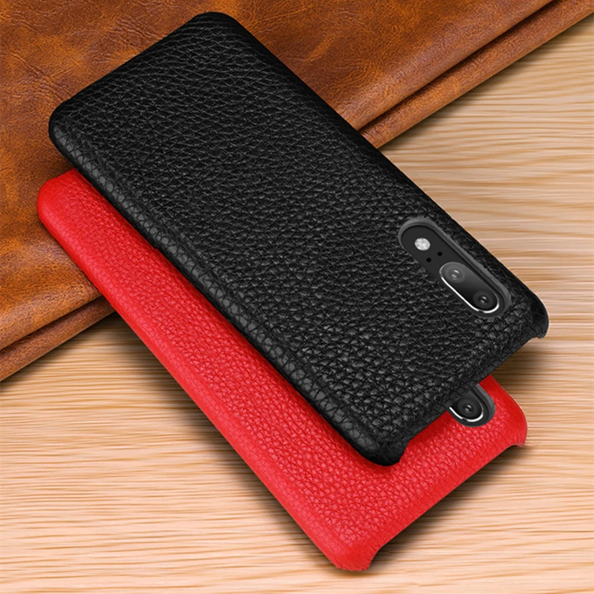 P30 Lite кожаный чехол для huawei P30 Pro чехол из натуральной кожи для huawei P30 P20 P10 из натуральной кожи чехол Коврики 9 10 20 RS Обложка