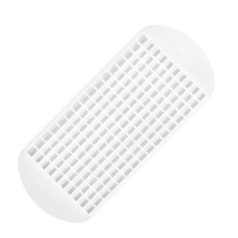 White 160 сетка пищевой силиконовый лоток для льда DIY экологичный небольшой квадратный лоток для мороженого инструмент для шоколада - Цвет: White