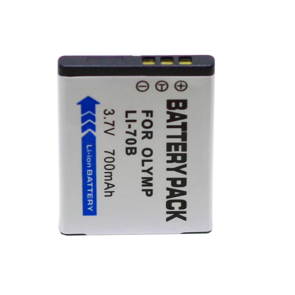 2 шт. перезаряжаемая батарея Li 70B для Olympus VG110 VG120 с функцией зарядки Olympus/VG120 моделей