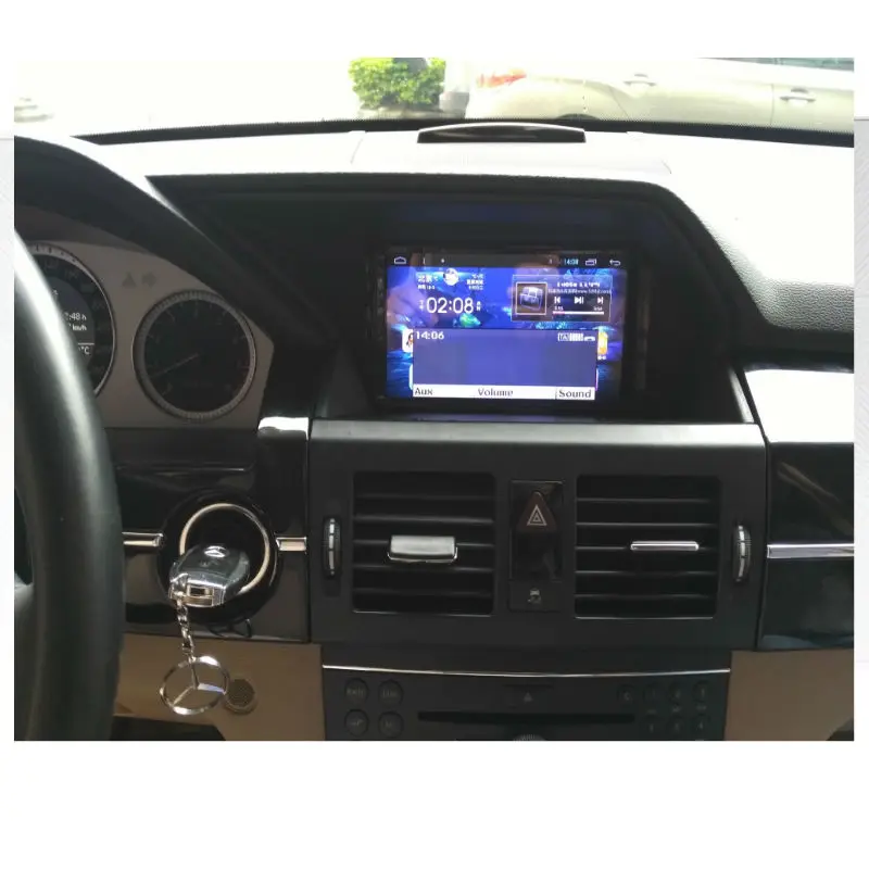 Aoluoya 2 Гб RAM Android 6 0 Автомобильный Радио DVD GPS плеер для Mercedes Benz GLK X204 2009 2010 2011 2012