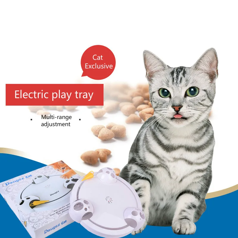 Горячая продажа электрическая игрушка кошка поворотные столы сумасшедшие