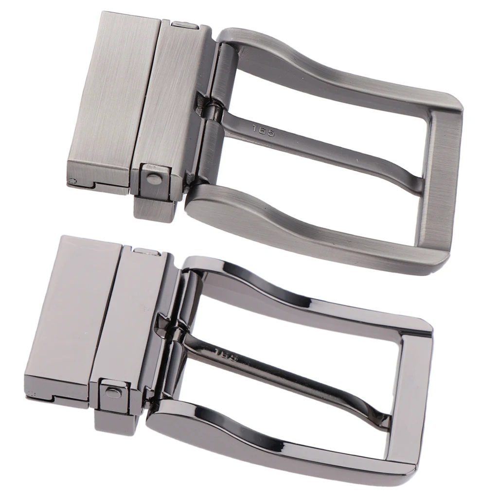 

1 Pcs Alloy Belt Buckle 1.3'' 34mm Single Rectangular Prong Reversible Pin Buckle Prong Buckle Replacement