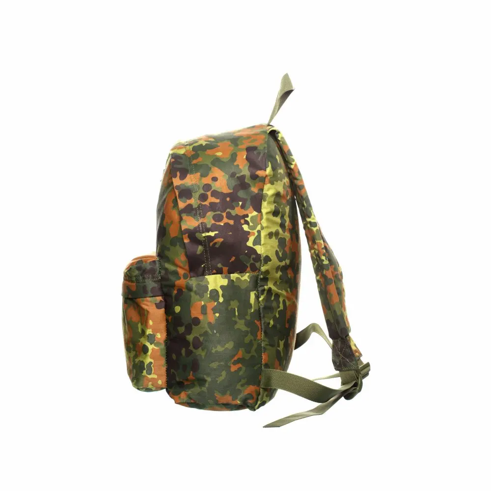 Немецкий камуфляжный рюкзак Flecktarn 65% полиэстер 3% хлопок саржа | Спорт и
