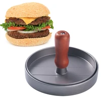 aluminum burger press hamburger maker for stuffed burgers sliders and pound patties non stick patty mold bbq grill accessories