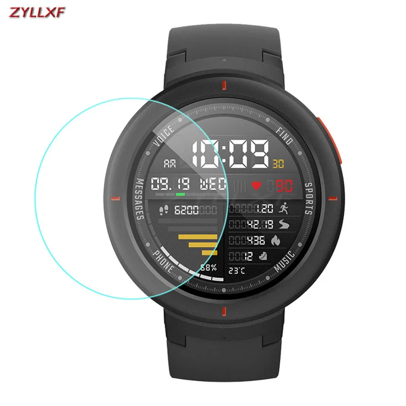 Для Xiaomi Huami Amazfit Verge 3 закаленное стекло Защита для экрана Защитная пленка защита