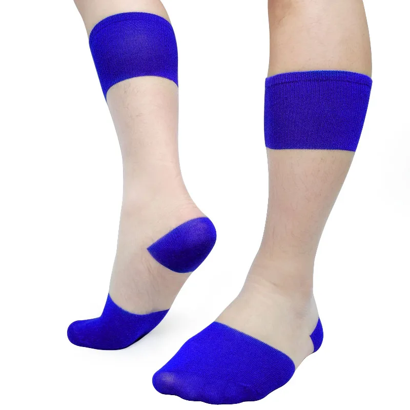 Толстые N тонкие мужские деловые формальные носки высокого качества прозрачные