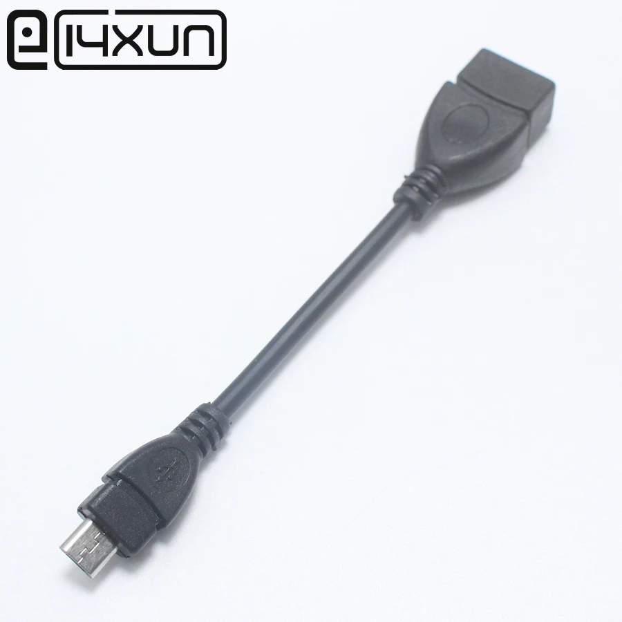 EClyxun 1 шт. USB 2,0 гнездо для Micro 5Pin USB Разъем конвертер OTG Кабель-адаптер для смартфона