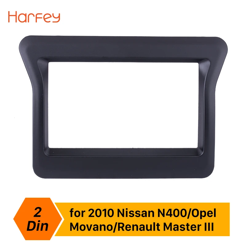 Harfey 2Din фасция для 2010 Nissan N400/Opel Movano/Renault Master III 173*98 мм установка приборной панели