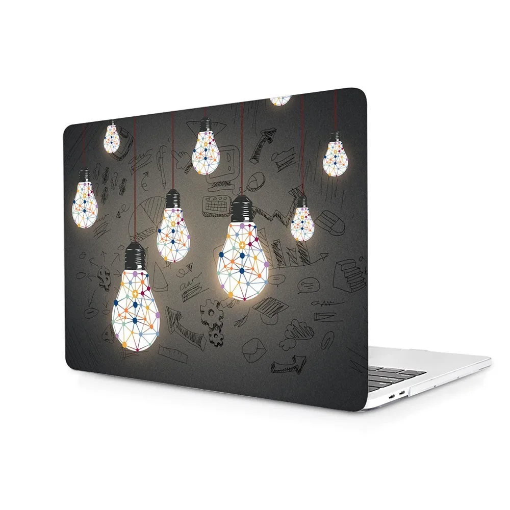 J186 Инновационный жесткий чехол с лампочкой для Macbook Pro 13 15 дюймов A1706 A1707 Touch Bar& retina display Air 11 12 13 - Цвет: J186