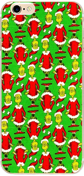 2674 Рождественский Grinch Xmas Забавный жесткий чехол для телефона для iPhone 11 Pro Max 6 7 8plus 5S 4 X XS XR XSMax для samsung s9 s8plus s7 s6 - Цвет: 2674