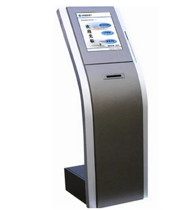 17 дюймовый напольный киоск с сенсорным экраном для супермаркетов/торговых