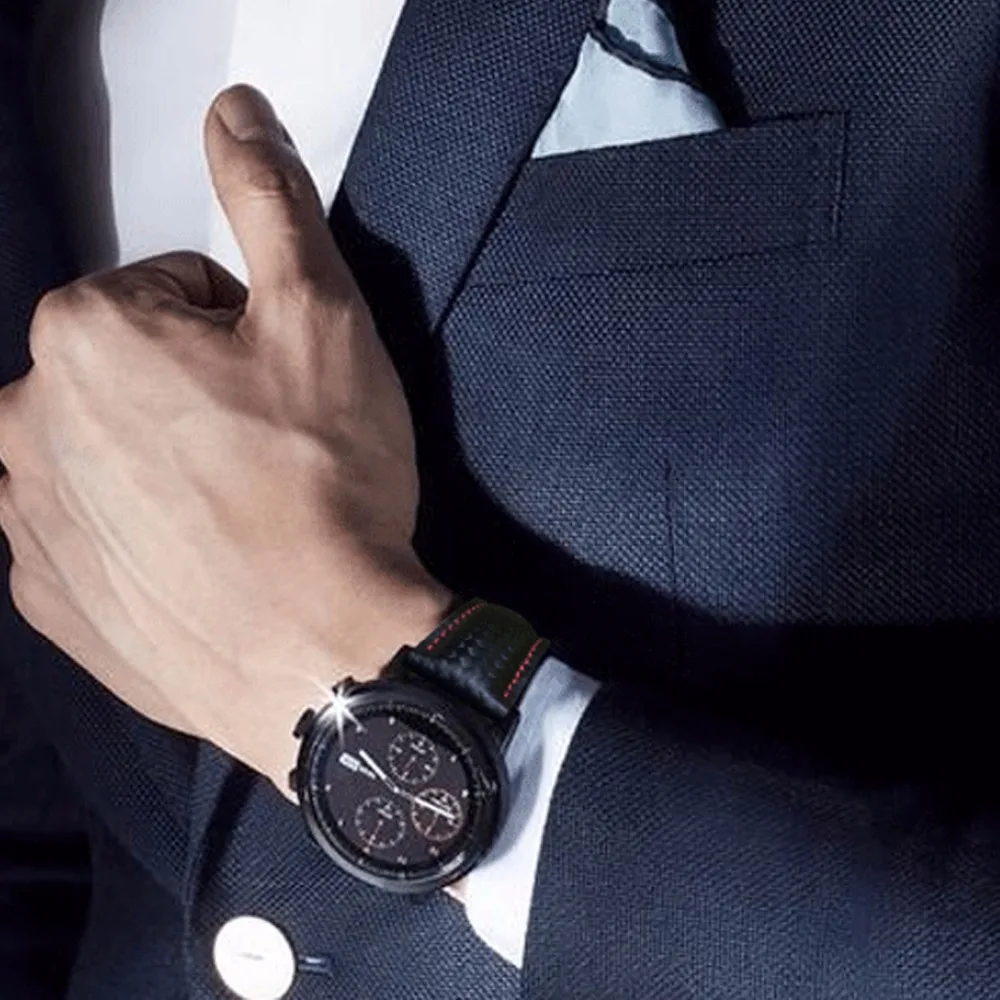 Ремешок AKGLEADER 22 мм для Samsung Gear S3 стильный браслет из углеродного волокна и