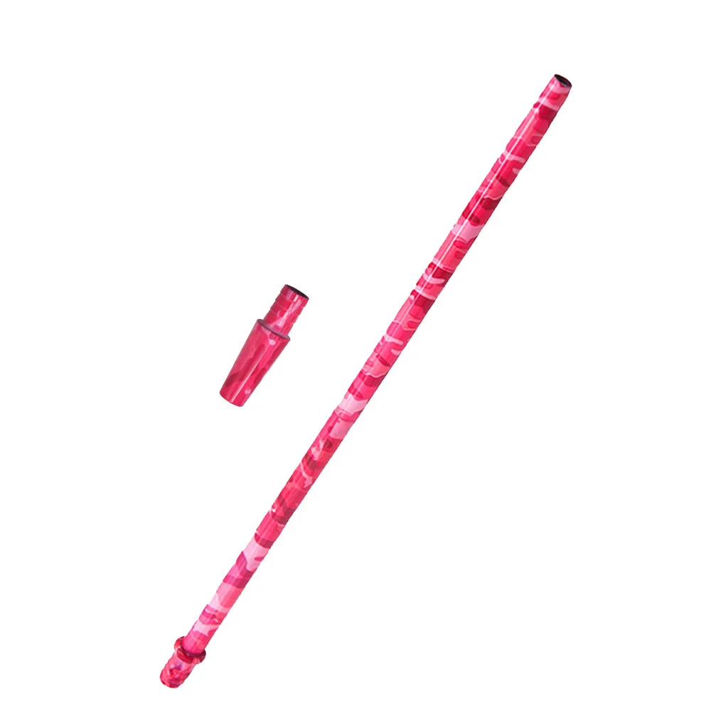Pink COURNOT шланг для алюминиевого кальяна ручка камуфляжная костюм большинство силиконовых HoseTube кальян chicha Nargile Кальян Аксессуары для трубок - Цвет: Pink
