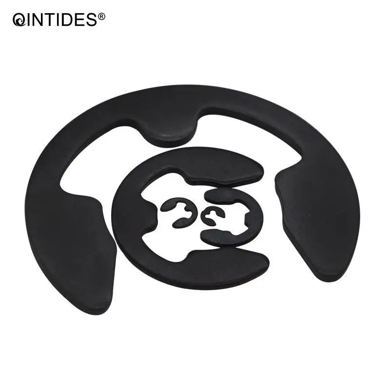 Qinstindes M1.2-M22 стопорные шайбы для валов 65 марганцевой стали шайба e-типа стопорные кольца M2 M3 M5 M6 M8 M10 M12