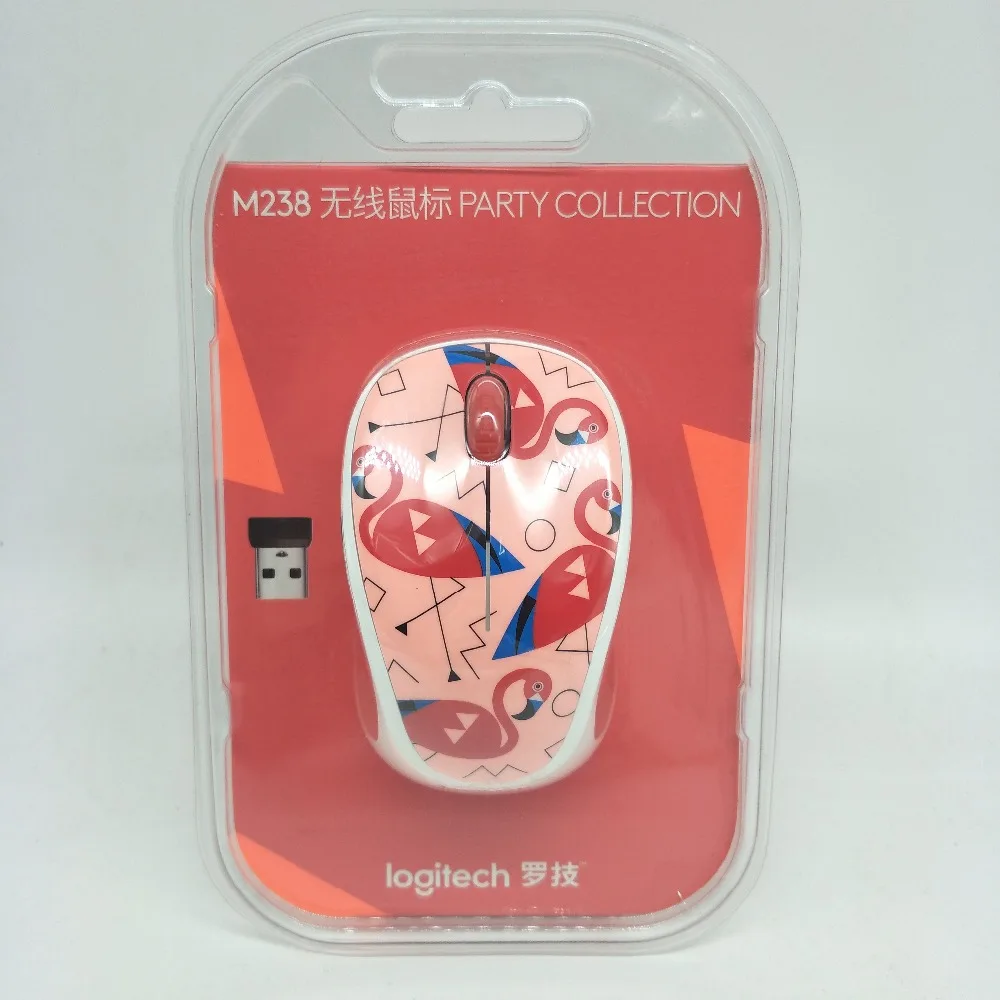 Беспроводная мышь logitech Hello Happy mouse M238 Коллекция-Francesca Fox