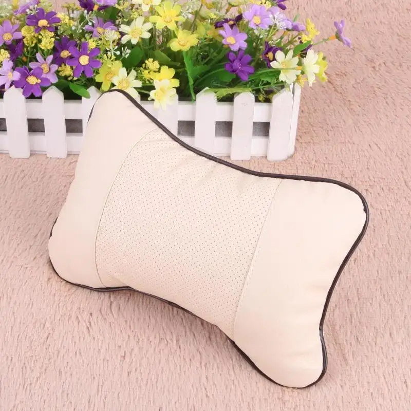 Подголовник для автомобиля кожаный подголовник шеи супермягкий чехол с эффектом