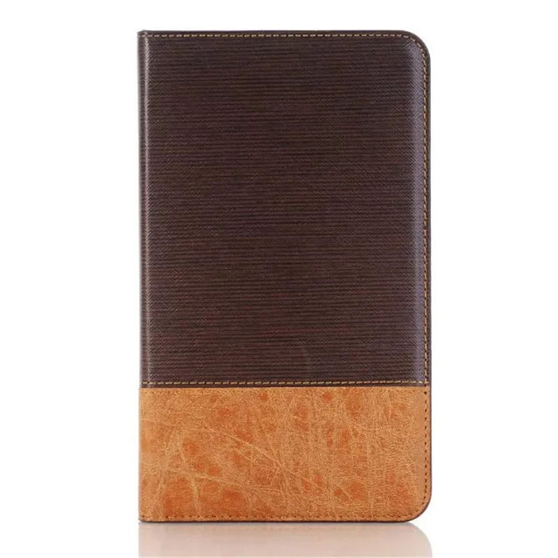 Роскошный чехол на магните для samsung Galaxy Tab A 7,0 SM-T280 T285 Smart Cover 7 дюймов SM-T280 SM-T285 Подставка для планшета Funda чехол - Цвет: Dark Brown