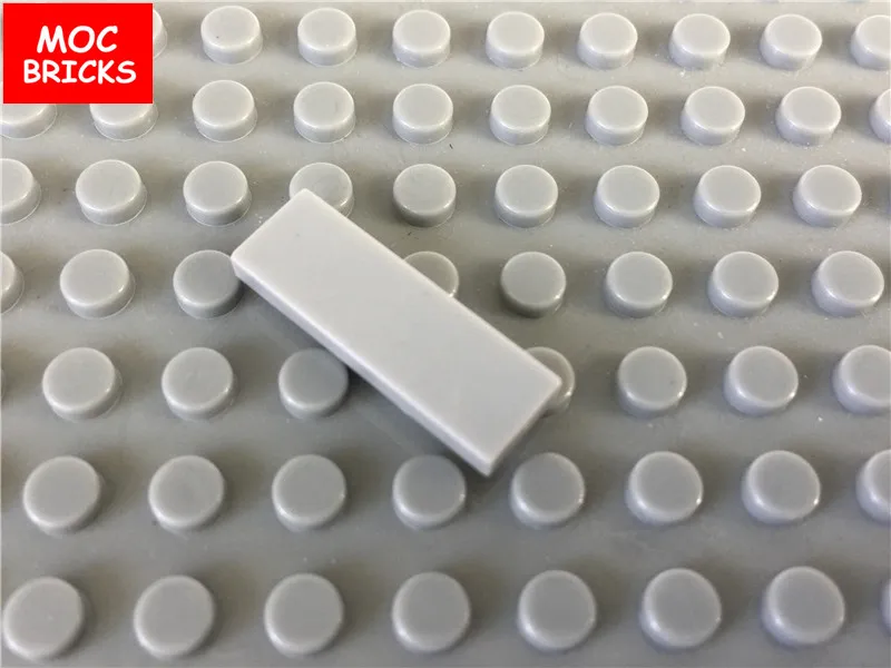 20 шт./лот MOC кирпичи сделай сам индивидуальная плитка 1x3 подходит для обучающего