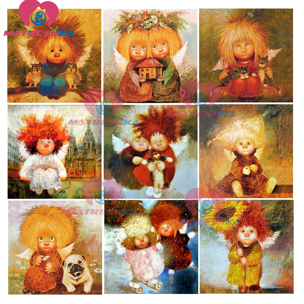 Набор для вышивки крестом стразы Алмазная мозаика сделай сам 5D с вышивкой